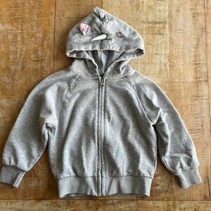 Hanna Andersson girls unicorn hoodie size 4t